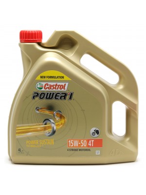 Castrol Power 1 4T 15W-50 Motoröl 4l Kanne